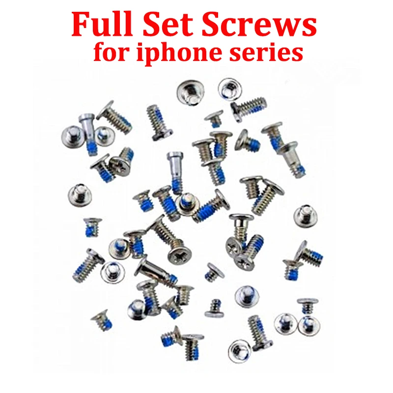 

Набор винтов Aokin для iphone 6 5 5C 5S 6S 6Plus 6s plus 7 7Plus 8 plus X XR, внутренние детали, нижний винт