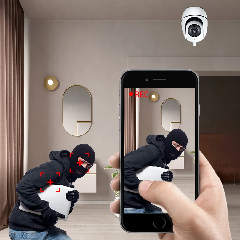 Weтранс 1080P IP Wifi камера Мини HD автоматическое отслеживание ONVIF прибор ночного видения Детский Монитор умный cctv домашняя беспроводная камера безопасности
