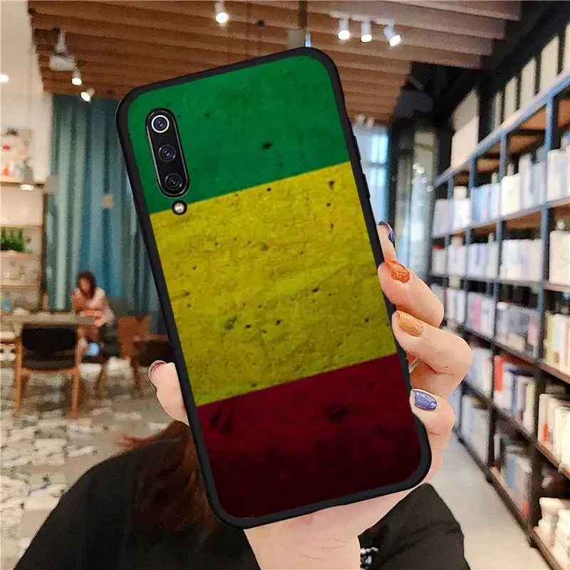 

retro ethiopia flag Phone Case For Xiaomi Redmi 7 9t 9se k20 mi8 max3 lite 9 note 8 9s 10 pro