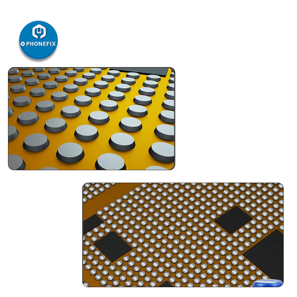 Механик iSmt Bga Ic реболлинг трафарет 0 12 мм многоцелевой для iphone 6 6P 6S 7 7P 8 8P X XS MAX 11 pro