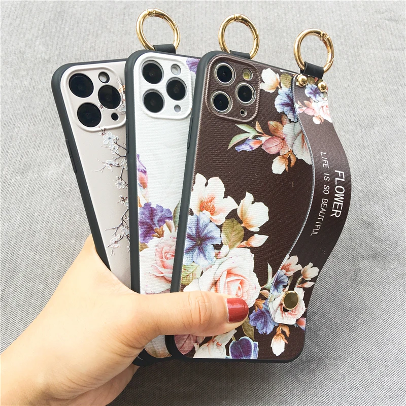 Чехол-держатель для телефона iPhone 11 SE 2020 7 Plus 8 X XR XS Max 6 6s Pro защитный роскошный
