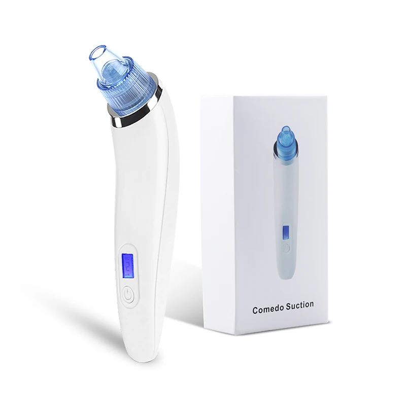 

LED Facial Pore Blackhead Vacuum Suction Machine Blackhead Remover Peeling Facial Pore Cleansing Face Skin Deep Cleane