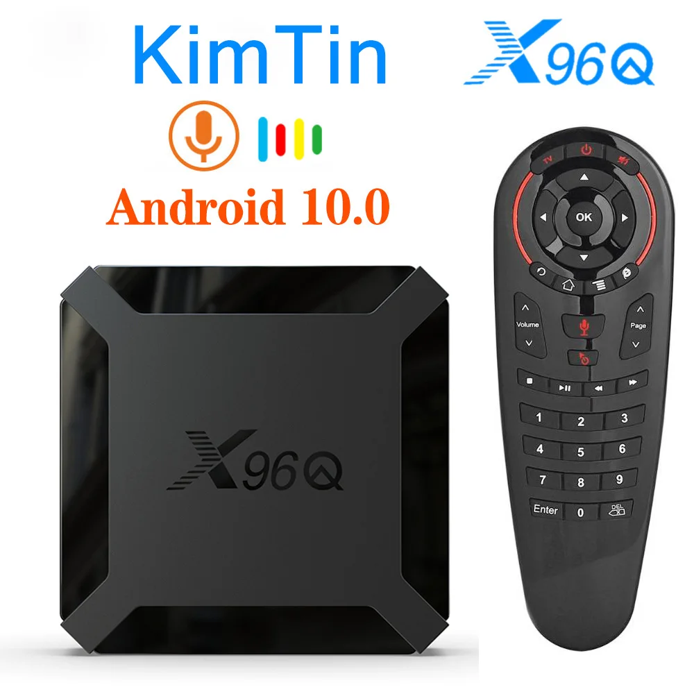 2021 X96 Android TV Box X96Q Смарт ТВ 10 0 4 ядра 2 Гб оперативной памяти 16 встроенной Поддержка 4K