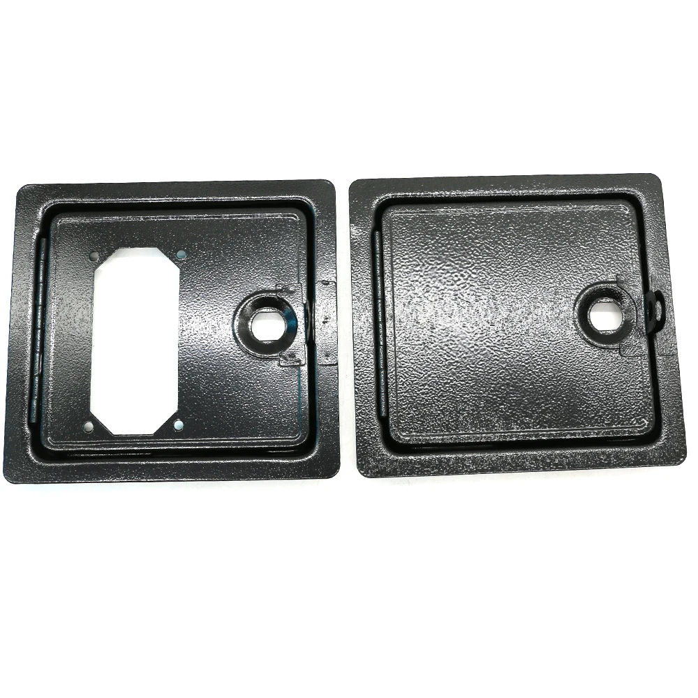 

Entertainment Operated Arcade Game Iron Up / Down Door Swing Machine Coin Acceptor Mechanism Black Cash Box Gate DIY Parts