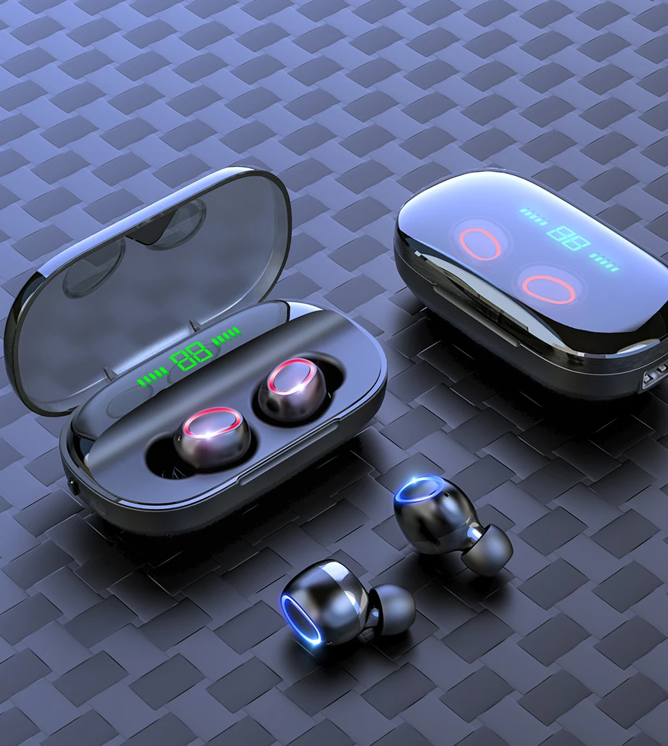 Беспроводные наушники Bluetooth 5,0 спортивные наушники 3D Hi-Fi стерео гарнитура с микрофоном Handsfree fone de ouvido 2000 мАч Мощность