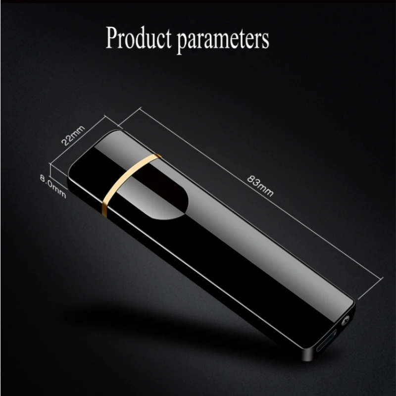 Usb плазменная зажигалка сенсорная Индукционная ветрозащитная электрическая