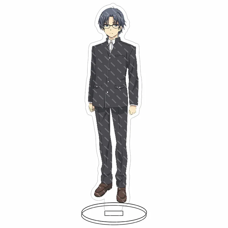 Модель настольная пластина для декора с изображением Аюми Отосака из аниме "Шарлотта".