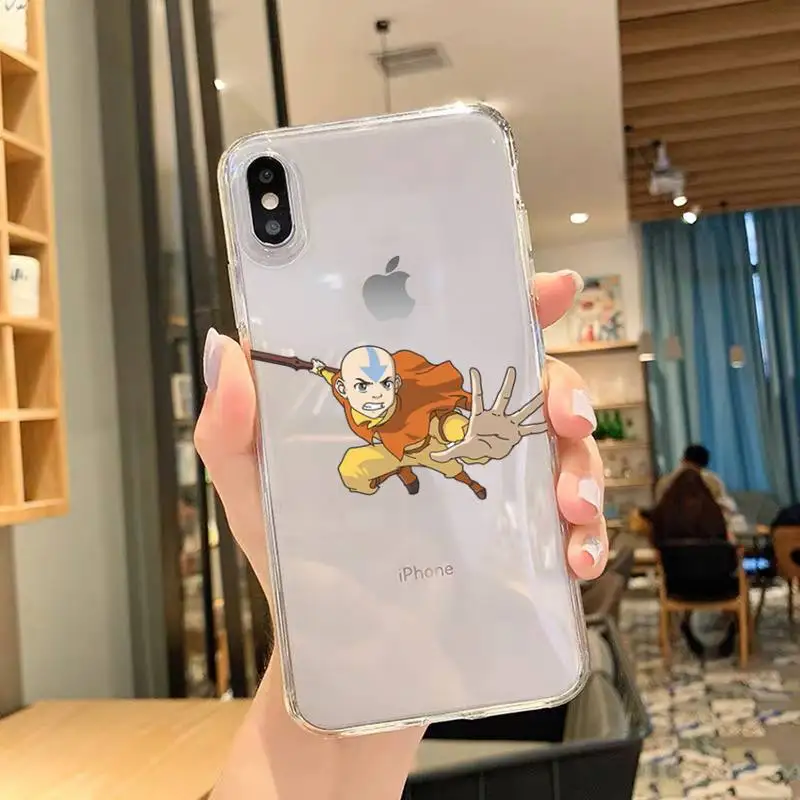 Чехол Aang Appa Momo Avatar для iPhone 11 12 Mini 13 Pro XS Max X 8 7 6s Plus 5 SE XR прозрачный чехол | Мобильные