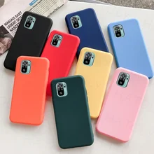 For Xiaomi Redmi Note 10 Case Rubber Soft TPU Silicone Case For Xiaomi Redmi Note 10T 5G Cover for Redmi Note 10 5G 10 Pro Max