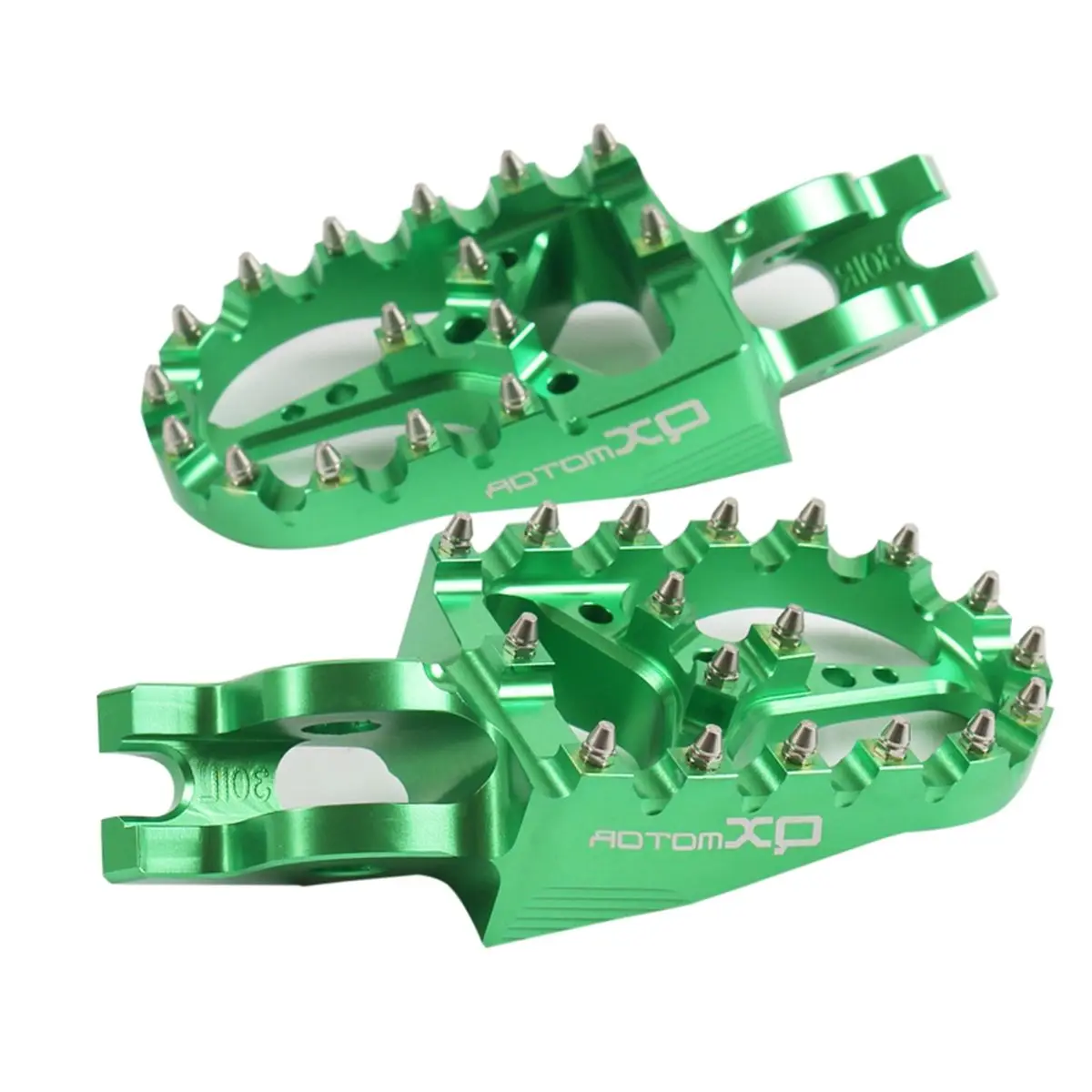 ЧПУ Заготовка MX подножки подставки педали для Kawasaki kx250f 2006 2016 kx450f 2007 klx450r 2008