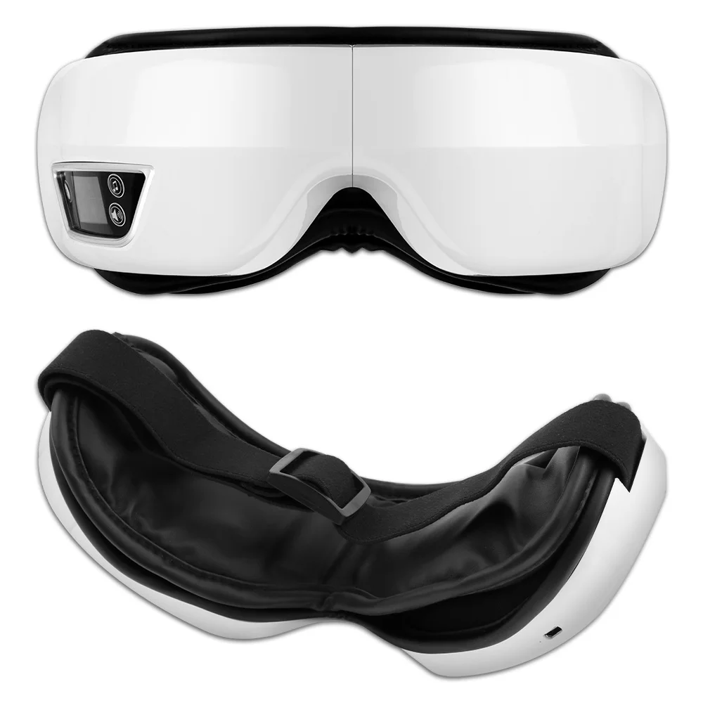 

Smart Eye Massager USB Rechargeable Eye Mask for Sleep Vibration Massage Goggles Air Compression Health and Beauty Anti Wrinkle