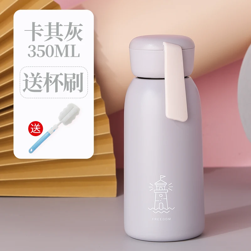 Мини-термос Детская кружка бутылка из нержавеющей стали Вакуумная фляжка с