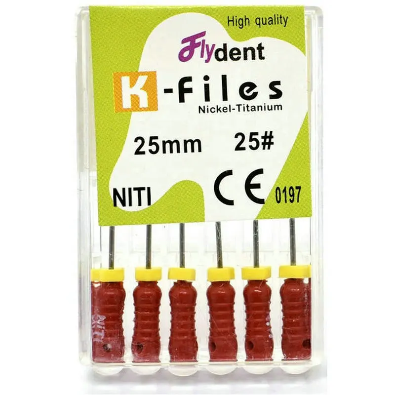 Стоматологический Инструмент Файлы нити к K FILES руки пользования для endondontic