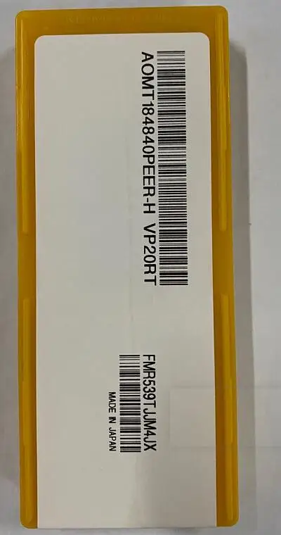 AOMT184840PEER-H VP20RT 10pcs/lot Original High Speed Steel Quality Inserts For CNC Milling Tool | Инструменты
