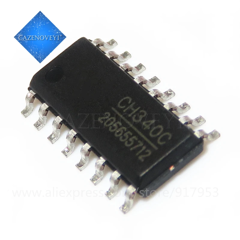 

10 шт./лот CH340C CH340 SOP-16 IC лучшее качество в наличии