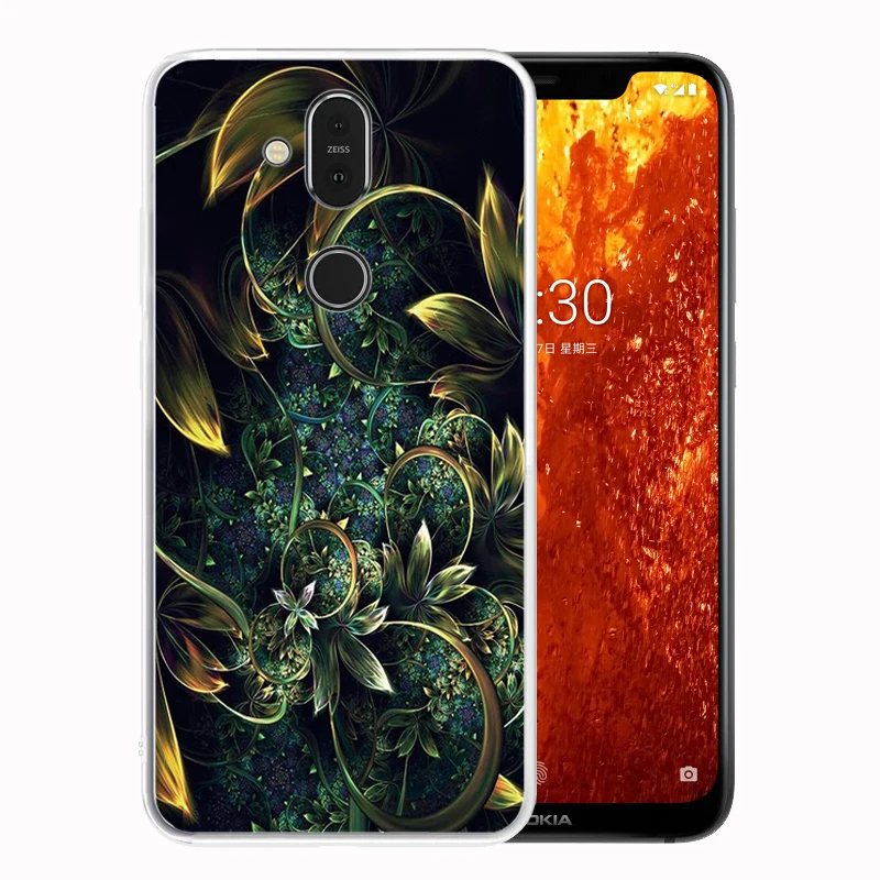 Прозрачный мягкий силиконовый чехол из ТПУ для Nokia 7 2 6 X6 X7 8 1 Plus X5 9 PureView X71