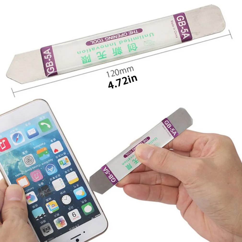

Soft Thin Stainless Steel Pry Blade LCD Screen Opening Tool for iPhone Repair All Phone Touch Screen Repair Kit Pry Slice 1PCS