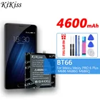 4600 мАч, kikiss Батарея BT66 Батарея для Meizu PRO 6 Plus мобильный телефон в наличии Высокое качество Батарея Hong Kong), предоставляется номер отслеживания