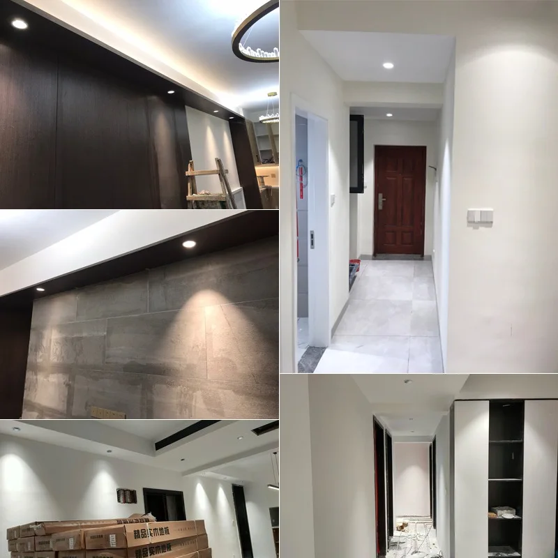 

Led recessed spot light bedroom overhead spot lamp Downlight LED Bulb Spot light Living Room bendable led ceiling light fixture