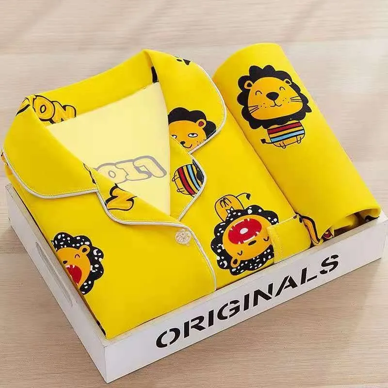 

2021 Kawaii Pajamas Girls Cotton Pyjamas Femme Avocado Pijamas Spring Home Clothes for Women Long Sleeve Pants Sleepwear Set