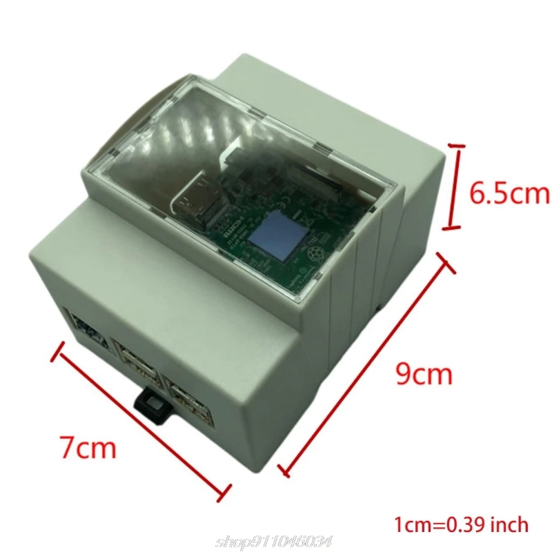 

ABS Case Protective Cover Shell Enclosure Box with Mainboard for Raspberry Pi 3 Model B A13 21 Dropship