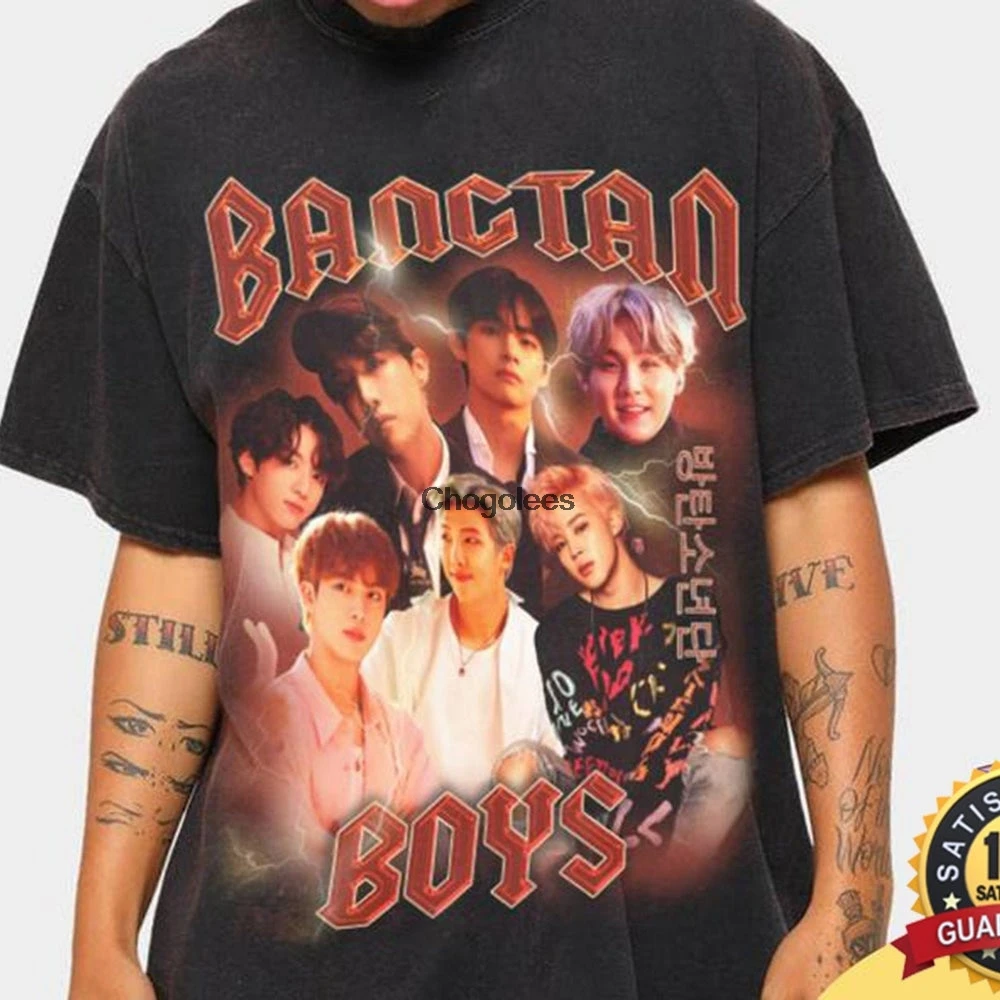Рубашка Bangtan Boys члены Группы Jungkook Rap Monster taehyung Jimin suga J hope V Корейская музыкальная