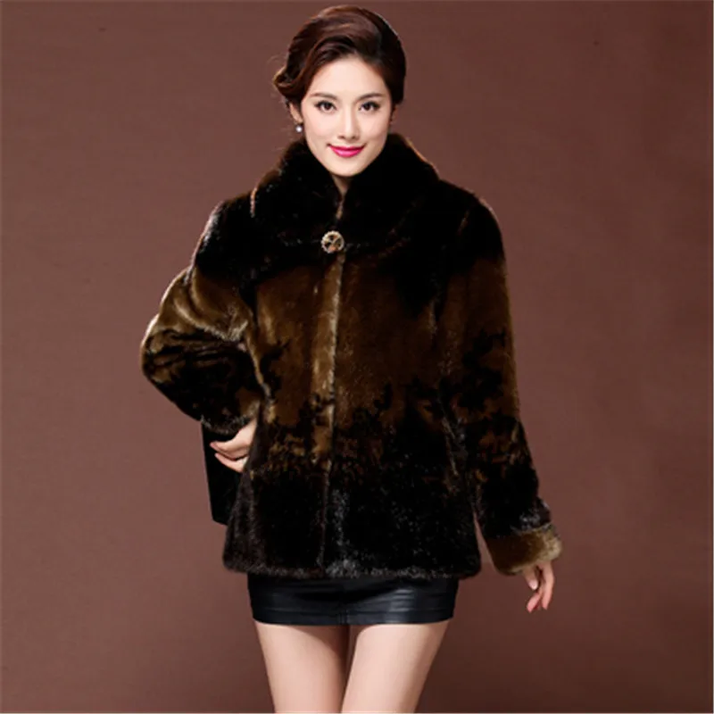 Высококачественная роскошная норковая шуба 2019 женская зимняя обувь пальто Топы