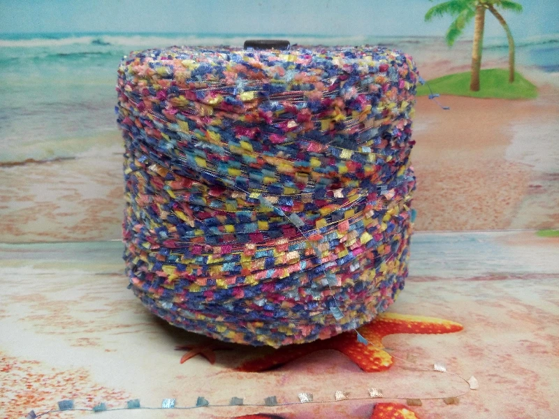 200 г градиентная нить рыболовной сети для шарфа шапка ручной работы трикотажная