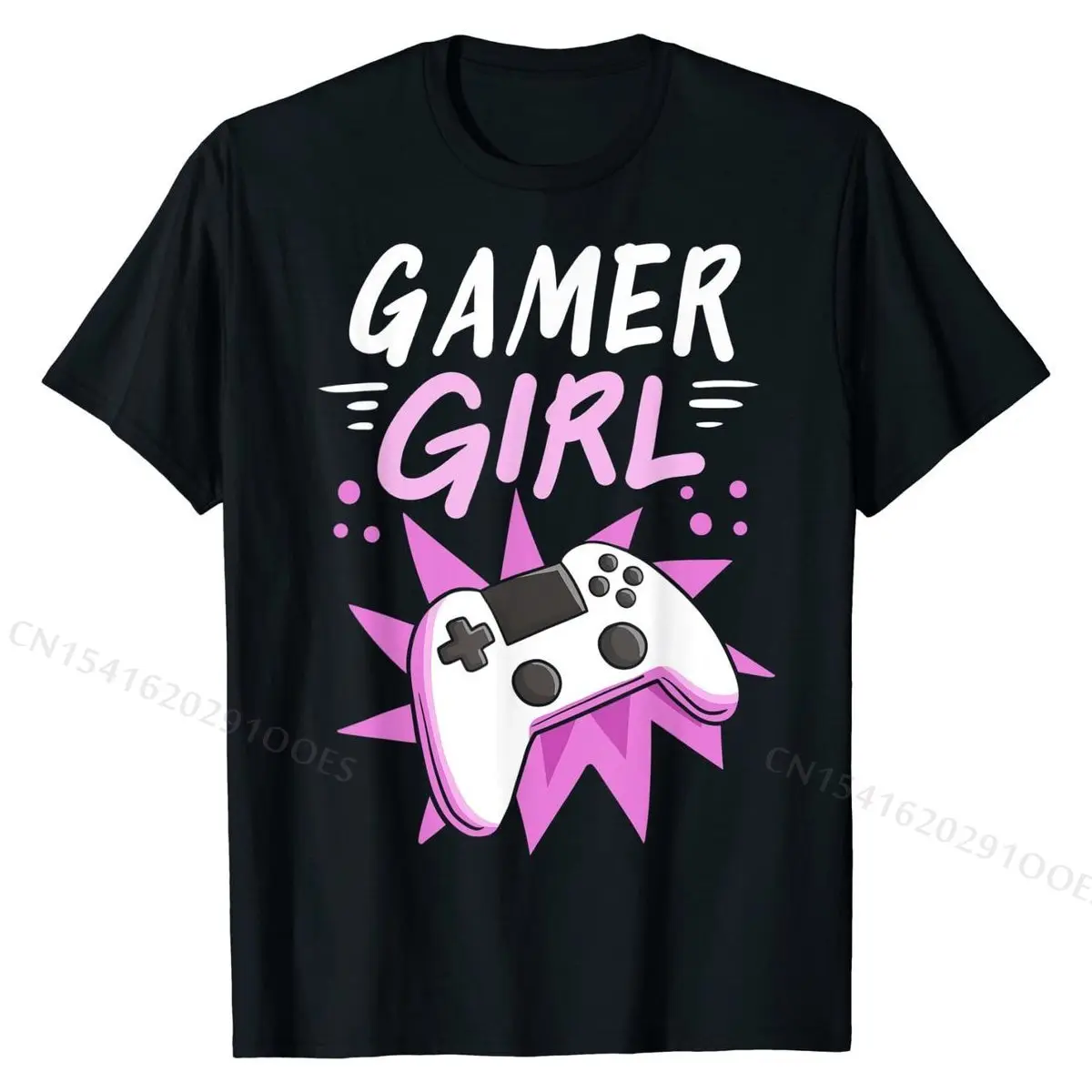 

Gamer Girl Gaming Streaming Video Games Gift T-Shirt Special Tshirts Cotton Mens Tops Shirt cosie