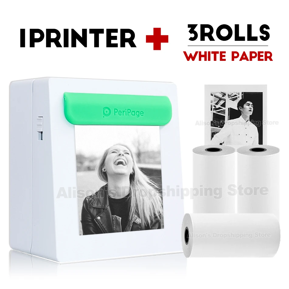 Портативный карманный термопринтер POS для мобильного телефона Bluetooth 58 мм мини