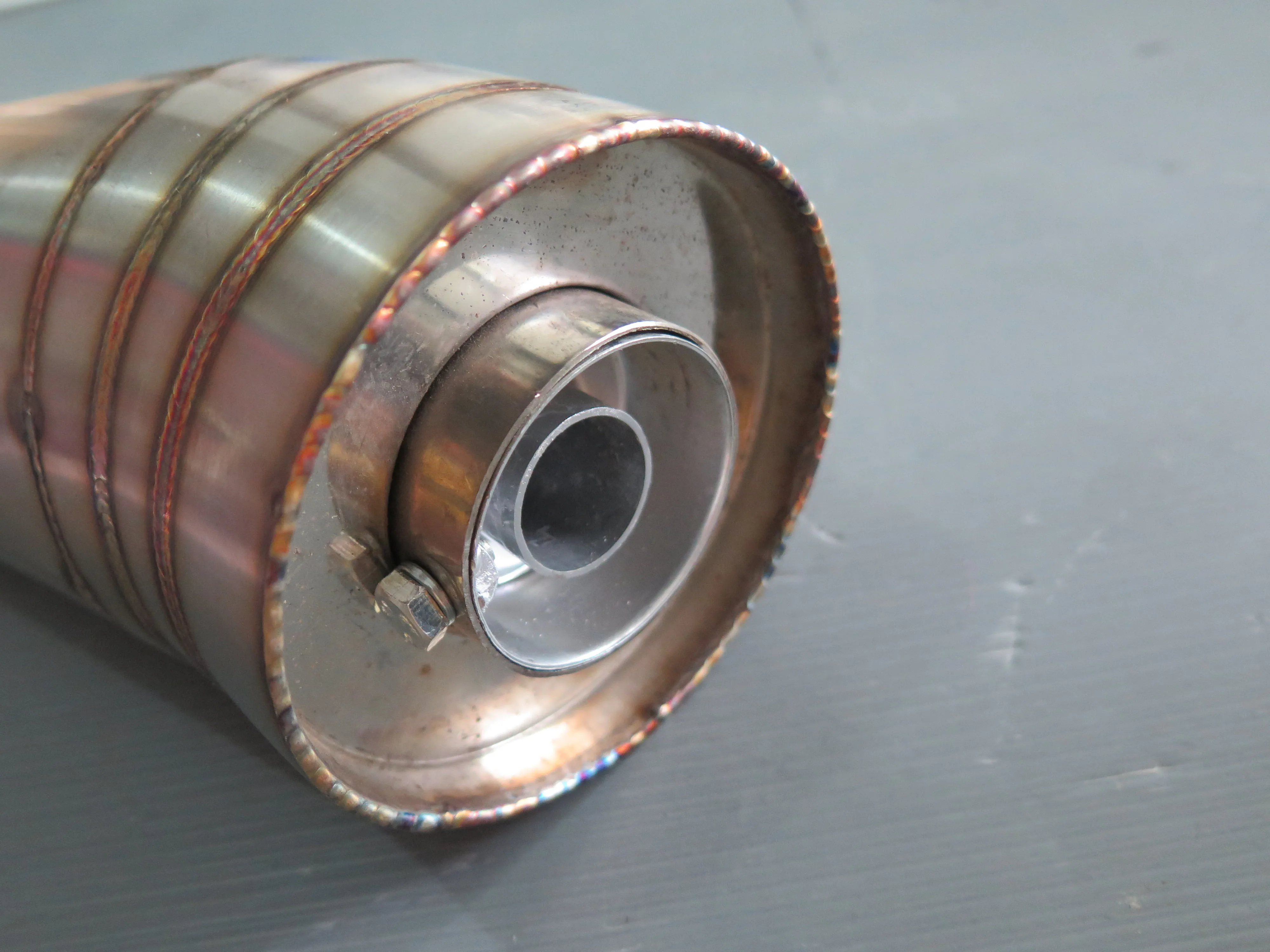 Универсальный глушитель для выхлопной трубы мотоцикла диаметр входа 36-50 мм с