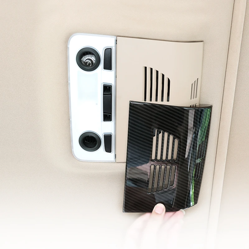 Стайлинг из углеродного волокна Автомобильный задний светильник для чтения