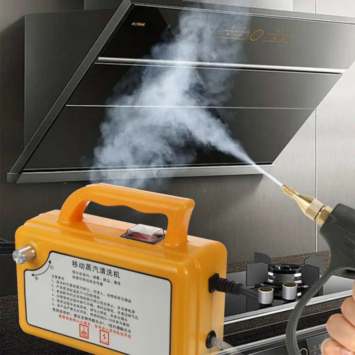 

220V 2800W High Temperature Steam Cleaner For Hood Air Conditioner Kitchen Tool Steaming Cleaner Cleaning Machine EU/AU/UK/US