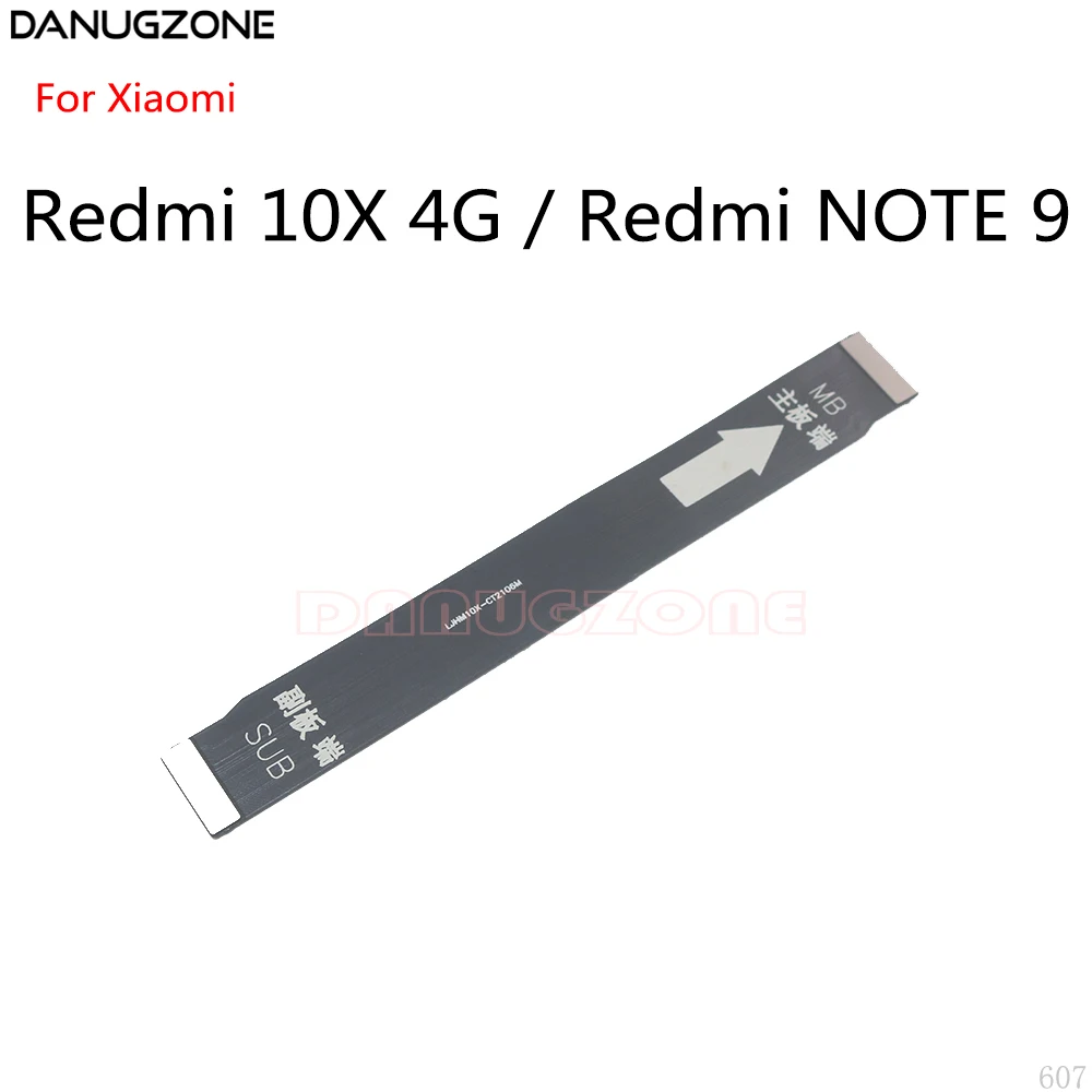

10 шт./лот для Xiaomi Redmi 10X 4G / Redmi NOTE 9 материнская плата для ЖК-дисплея подключение материнской платы гибкий кабель