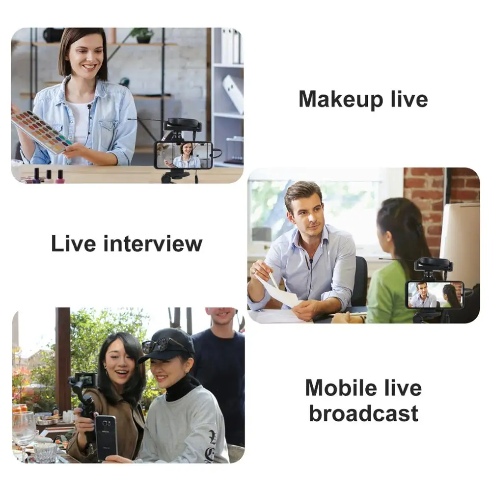 Беспроводной петличный микрофон XTUGA для камеры с мини-перезаряжаемым ресивером