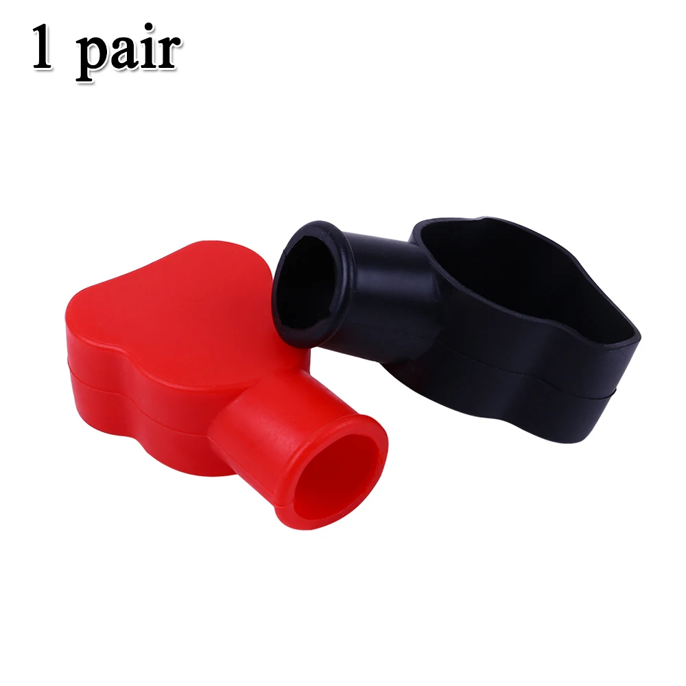 

Cap Battery Insulating Boot Motorcycle Positive Set Terminal 2pcs Fireproof Rubber