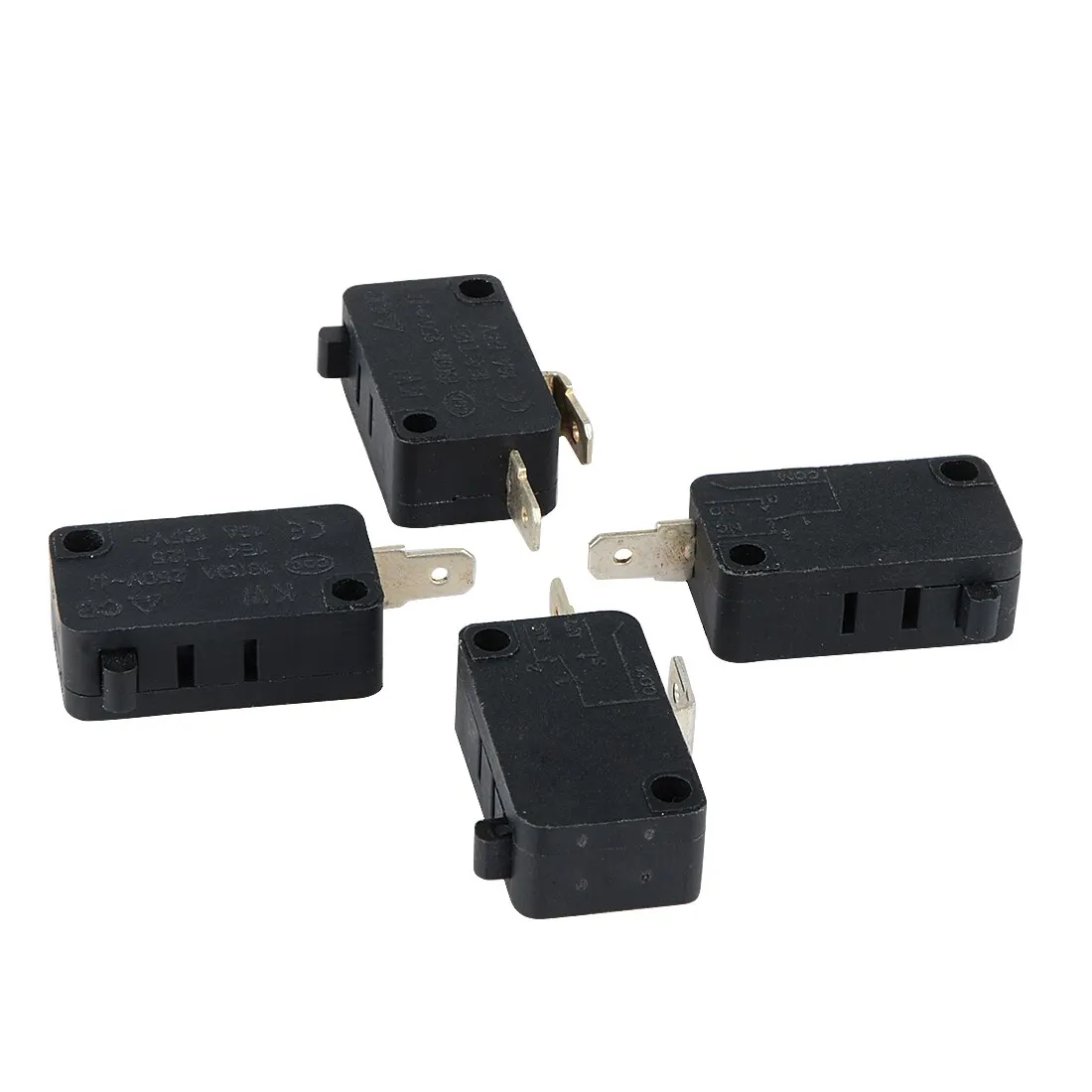 5Pcs Microwave Oven Door Micro Switch Washing Machine Rice Cooker Pot 2pins 1 NO Switches 15A 250V Home Tools | Обустройство дома