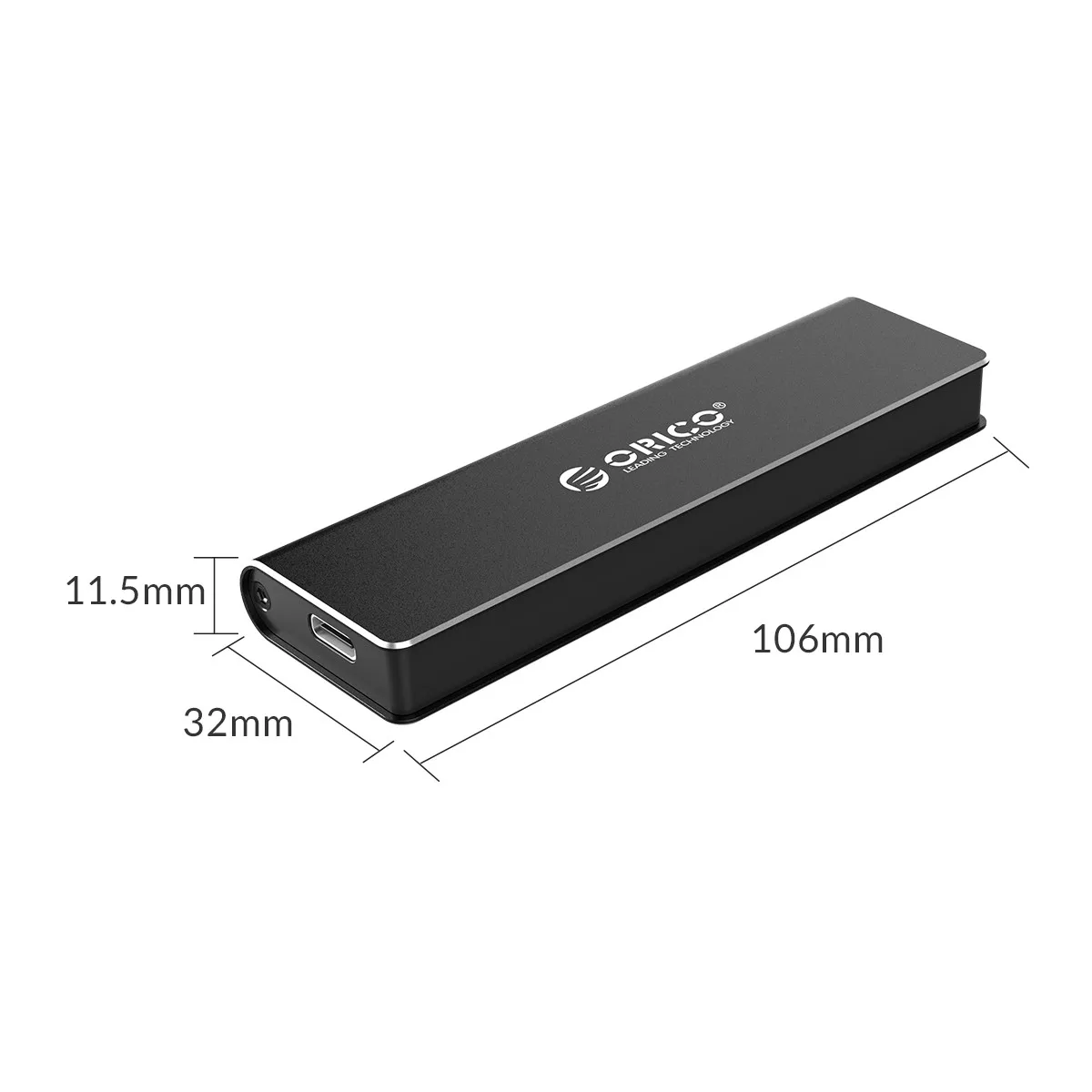 ORICO M.2 Накопитель SSD с протоколом NVME корпус Тип C USB 3,1 SSD корпус Поддержка 10 Гбит/с UASP M.2 USB NVME корпус алюминиевый жесткий диск коробка
