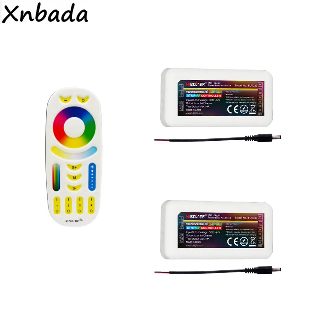 MiBoxer 2 4G RGB CCT Led управление ler Milight RF RGBWW сенсорный экран пульт дистанционного