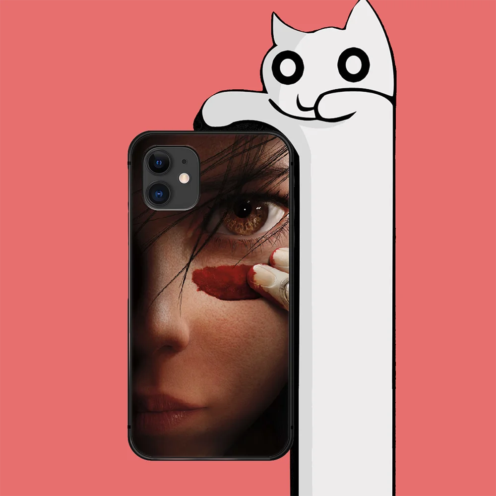 

Anime Alita Battle Angel Phone Case Cover For Iphone 6 6S 7 8 11 12 Se 2020 X Xs Xr Pro Max Plus Mini Black Bumper Back Coque