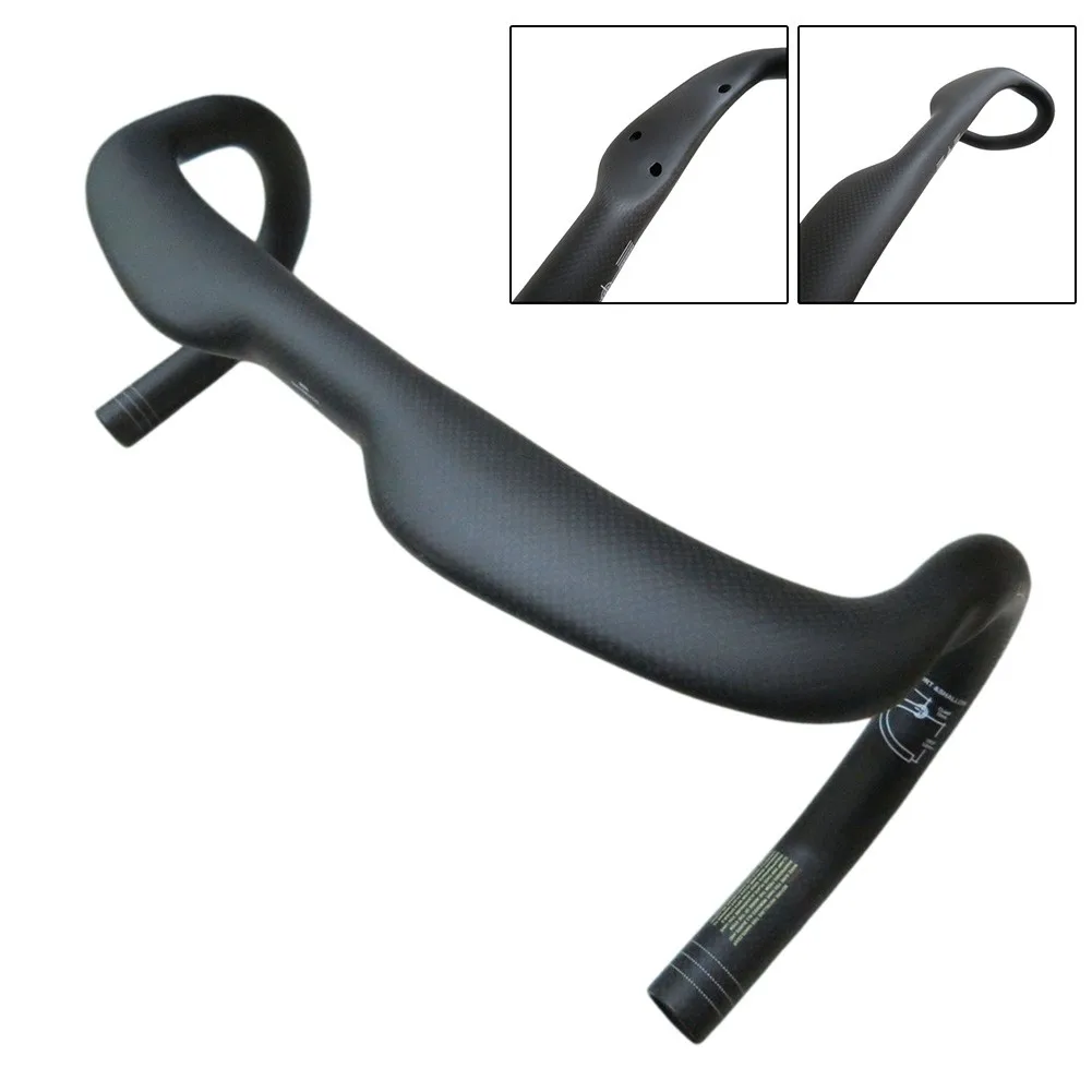 

Drop Handlebar Glossy Matte Racing Road Bike 1pc 400-440mm Carbon Fiber