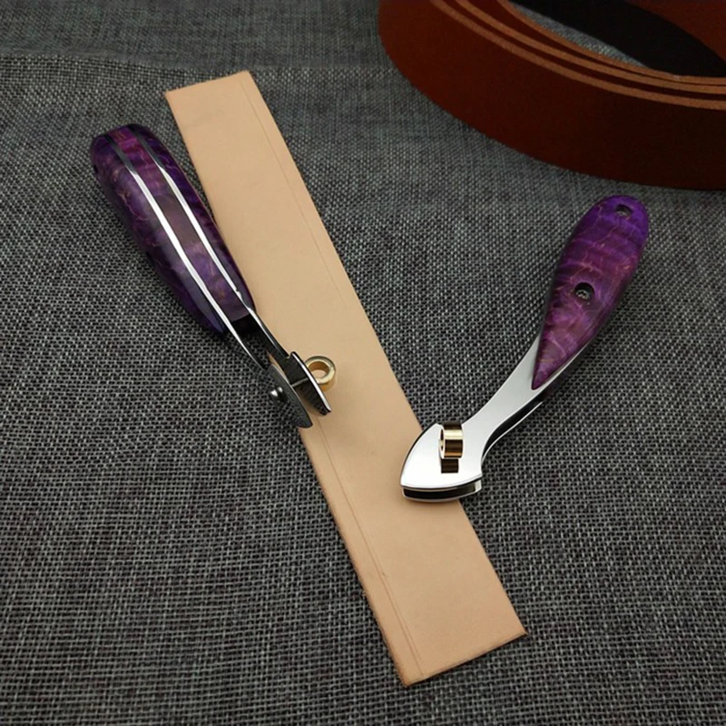 Ручная работа Регулируемая кромка инструмент для кожи деревянная ручка|Шитье| |