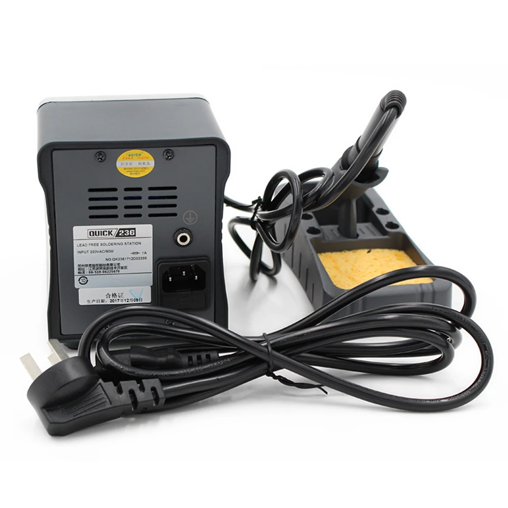 Паяльная станция Quick 237 SMD BGA бессвинцовая паяльная с цифровым дисплеем