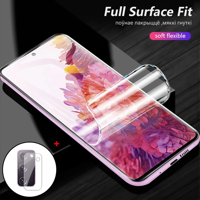 

hidrogel, hydrogel film on samsung galaxy S21 fe s22ultra screen protector s22 plus soft glass protection samsung s22 ultra