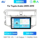 Android 10 Восьмиядерный 128 ГБ Центральный Мультимедиа для Toyota Avalon 2006 2007 2008 2009 2010 2011 Встроенный GPS навигатор для автомобиля