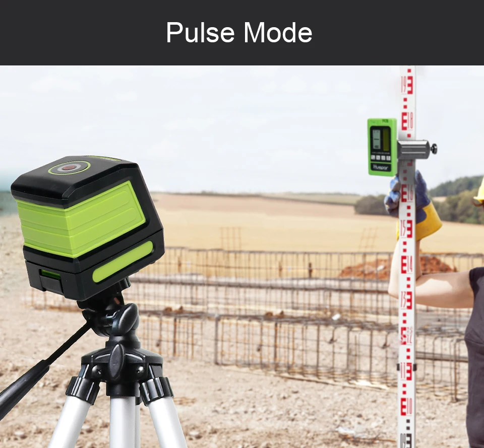 Самонивелирующийся вертикальный и горизонтальный лазерный уровень Huepar T01G