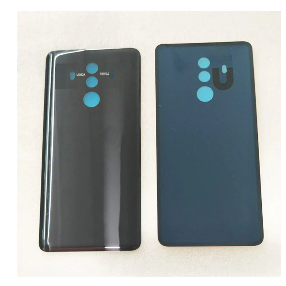 Стеклянная Крышка батарейного отсека для Huawei mate 10 pro Замена задней крышки
