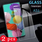 2 шт., закаленное стекло для Samsung Galaxy A51 A50S, Защитная пленка для экрана Samsung Galaxy A50, Защитное стекло для смартфона