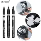 Серебряный зеркальный маркер-жидкий зеркальный маркер модель глянцевый маркер для краски на масляной основе жидкий маркер для краски набор маркеров жидкий хром маркер