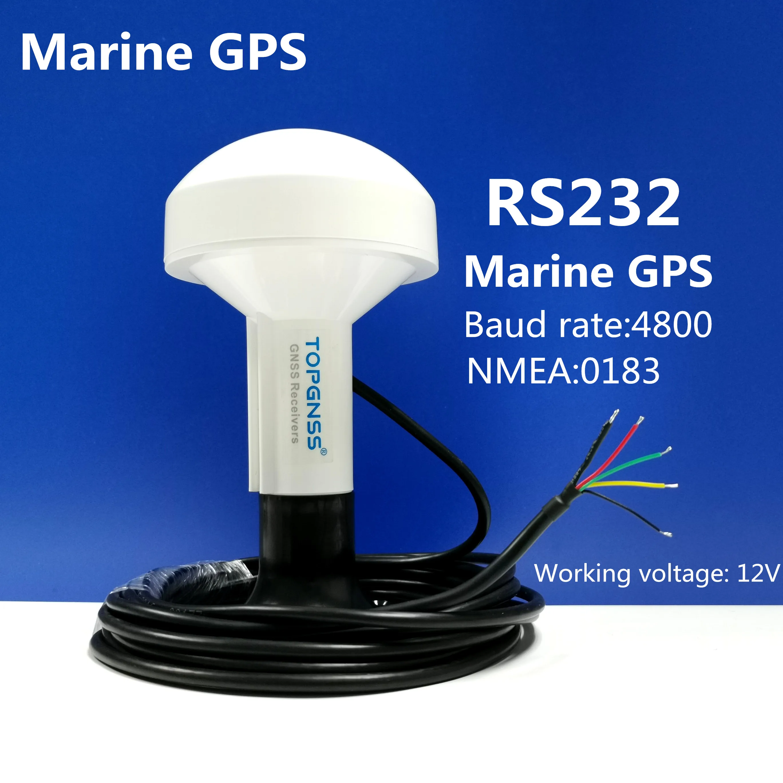 4800 бод скорость 12 в RS232 NMEA протокол GPS чипы для лодки морской приемник модуль